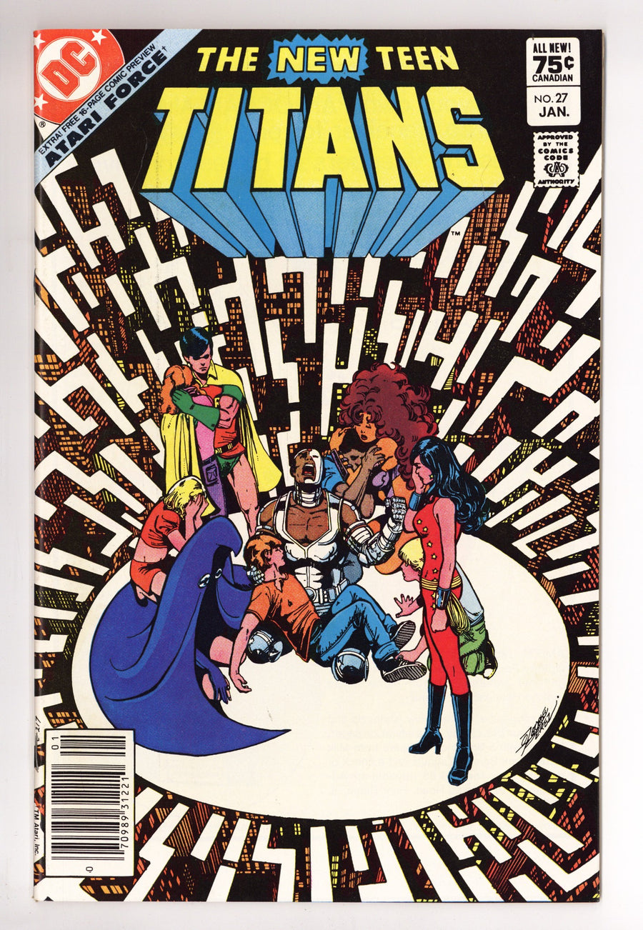 The New Teen Titans Vol 1 27 NM- (9.2) (1983) Canadian Price Variant 