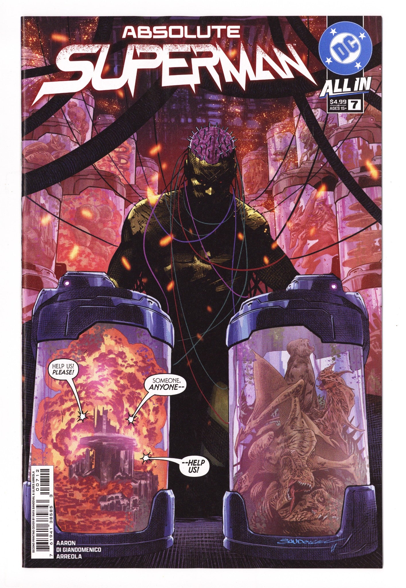 Absolute Superman 7 2Nd Print (2025)