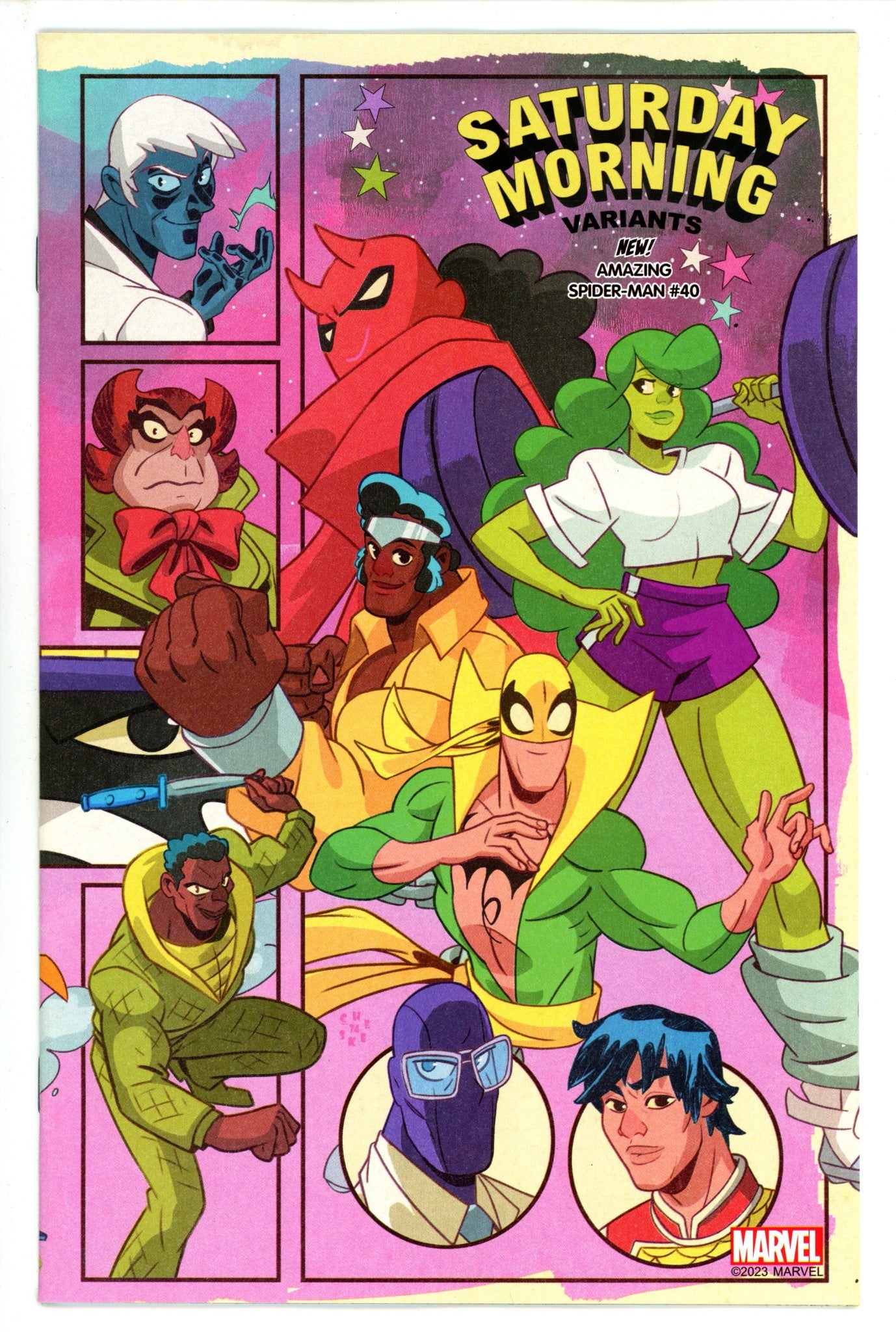 Amazing Spider-Man Vol 6 40 Galloway Saturday Morning Variant (2023)