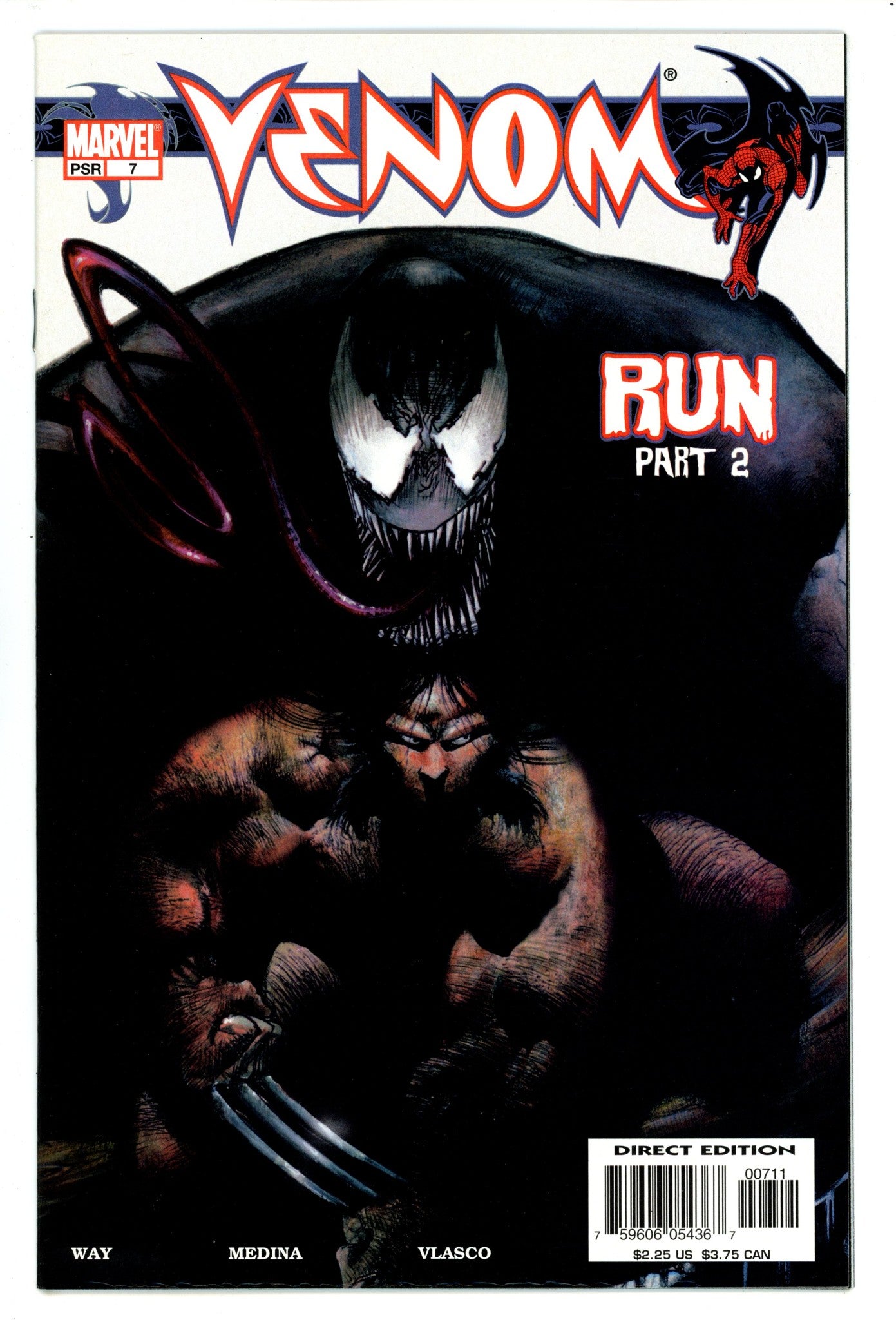 Venom Vol 1 7 NM- (9.2) (2003) 