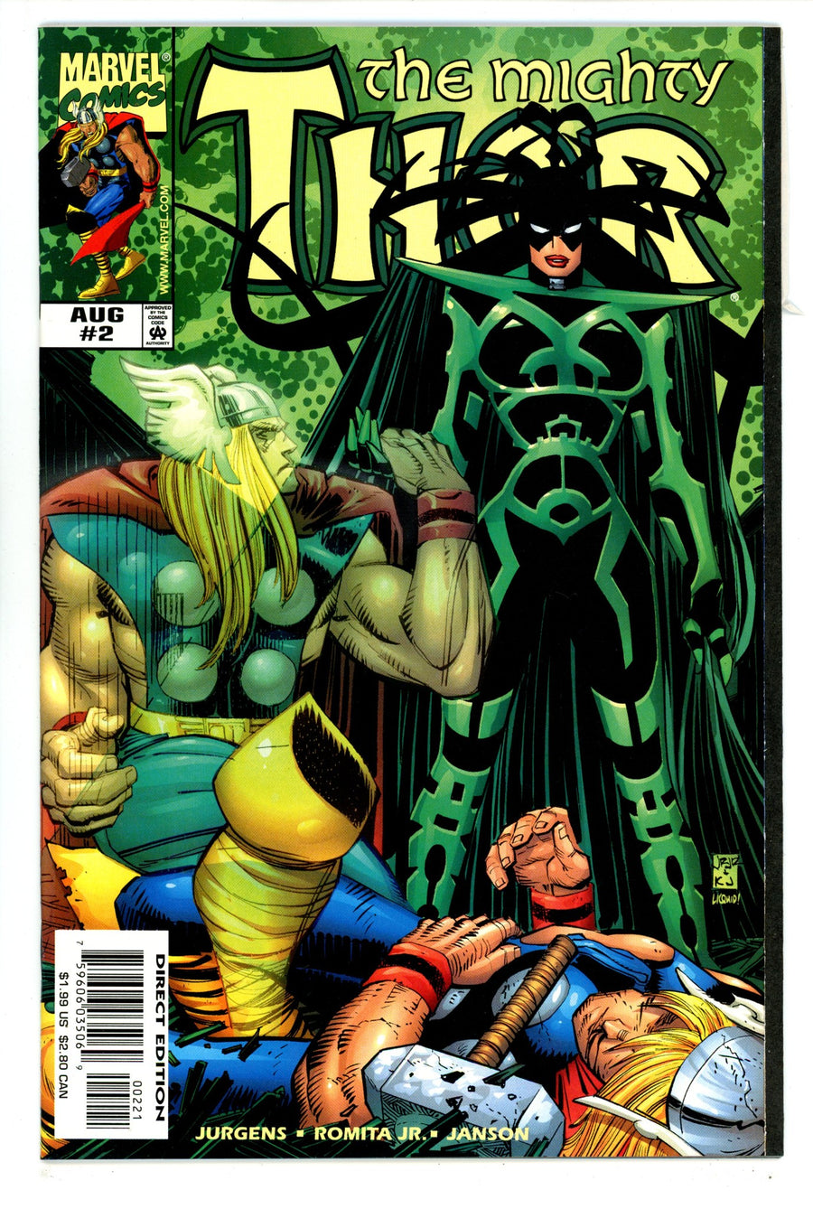 Thor Vol 2 2 High Grade (1998) Jr Variant 