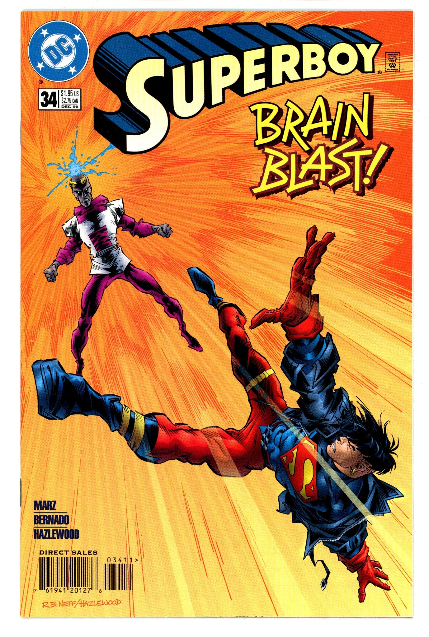 Superboy Vol 3 34 High Grade (1996) 