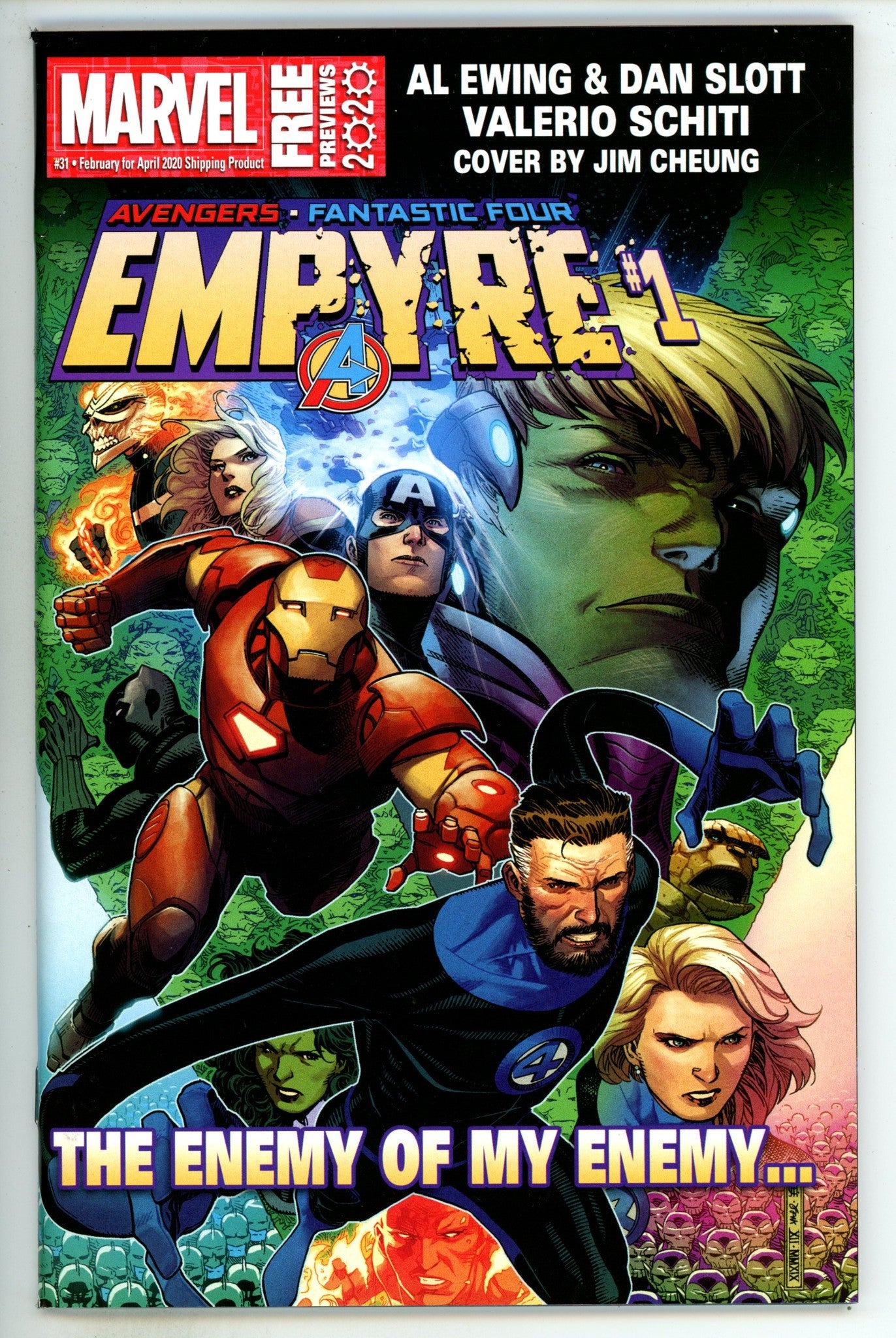 Marvel Previews Vol 4 31 High Grade (2020) 