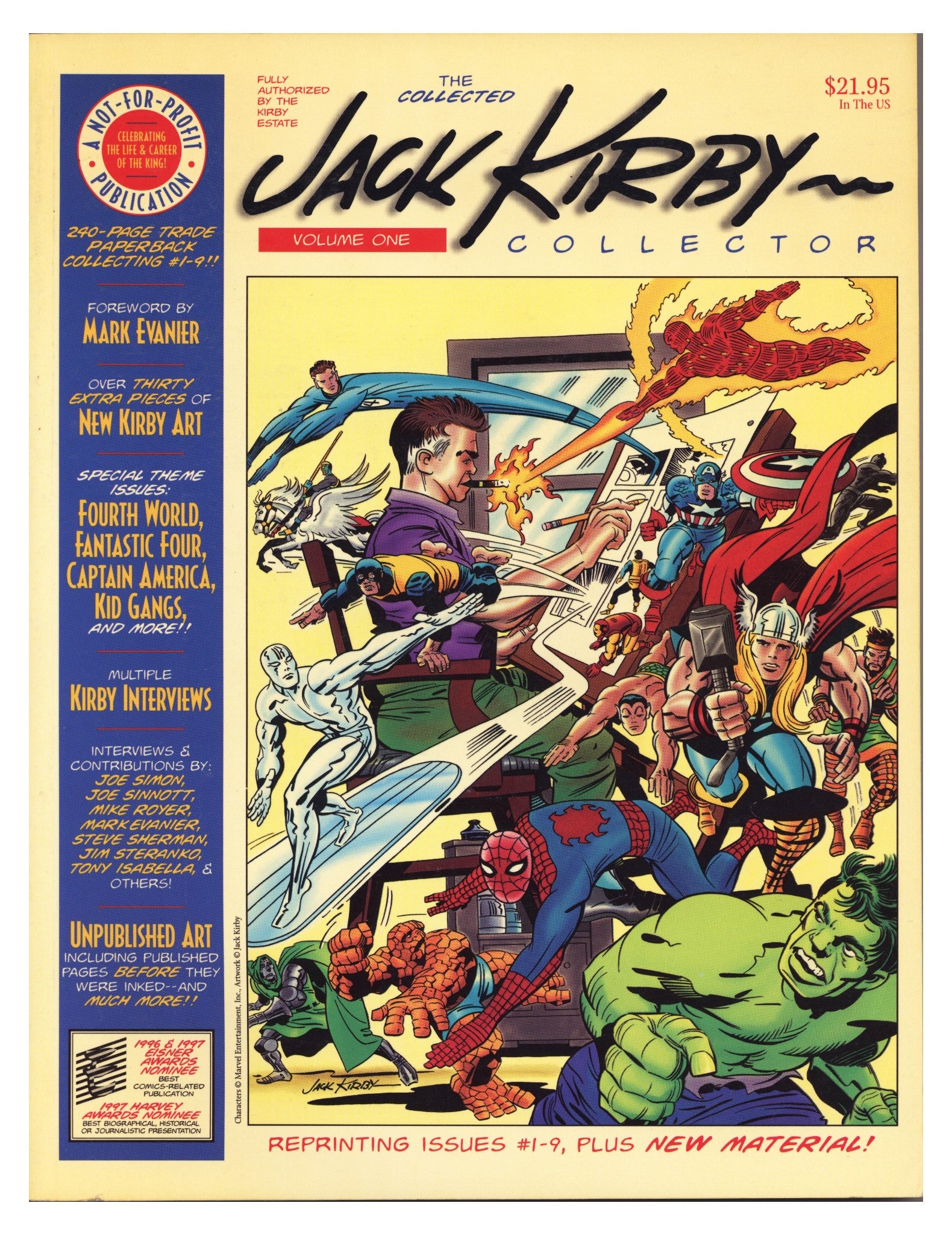 Collected Jack Kirby Collector TPB Vol 1 1 Mid Grade (1999) 2nd Print 