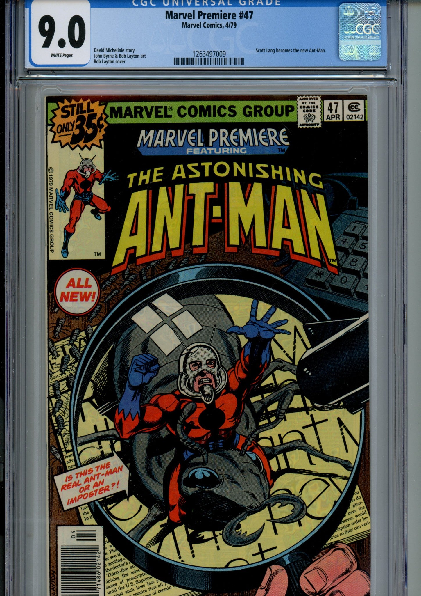 Marvel Premiere 47 CGC 9.0 (VF/NM) (1979) 
