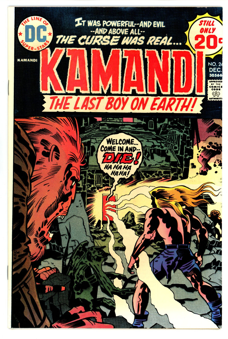 Kamandi, the Last Boy on Earth 24 VF/NM (9.0) (1974) 