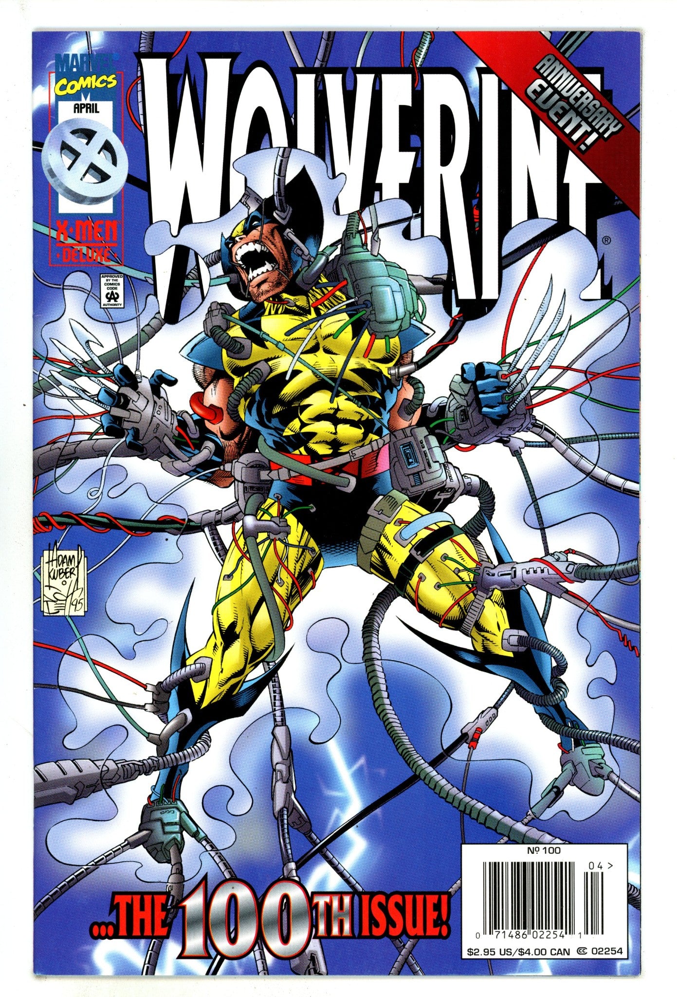Wolverine Vol 2 100 VF (8.0) (1996) Newsstand 
