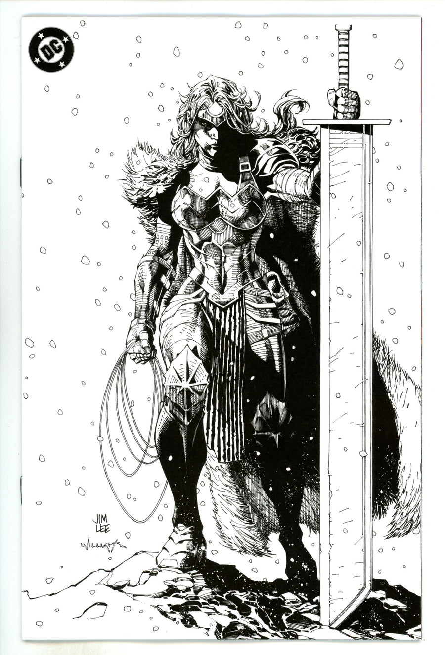 Absolute Wonder Woman 1 Lee B&W Virgin Incentive Variant NM (2024)