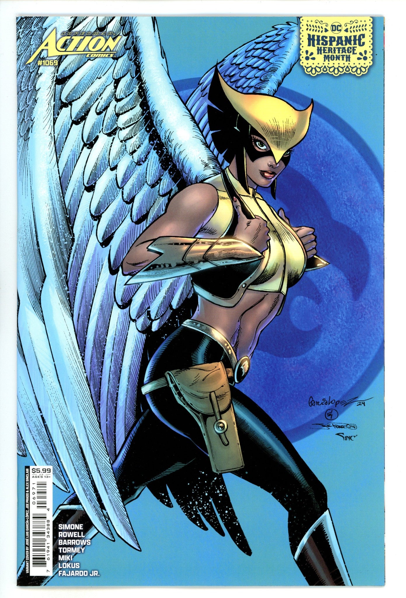 Action Comics Vol 3 1069 García-López Variant (2024)