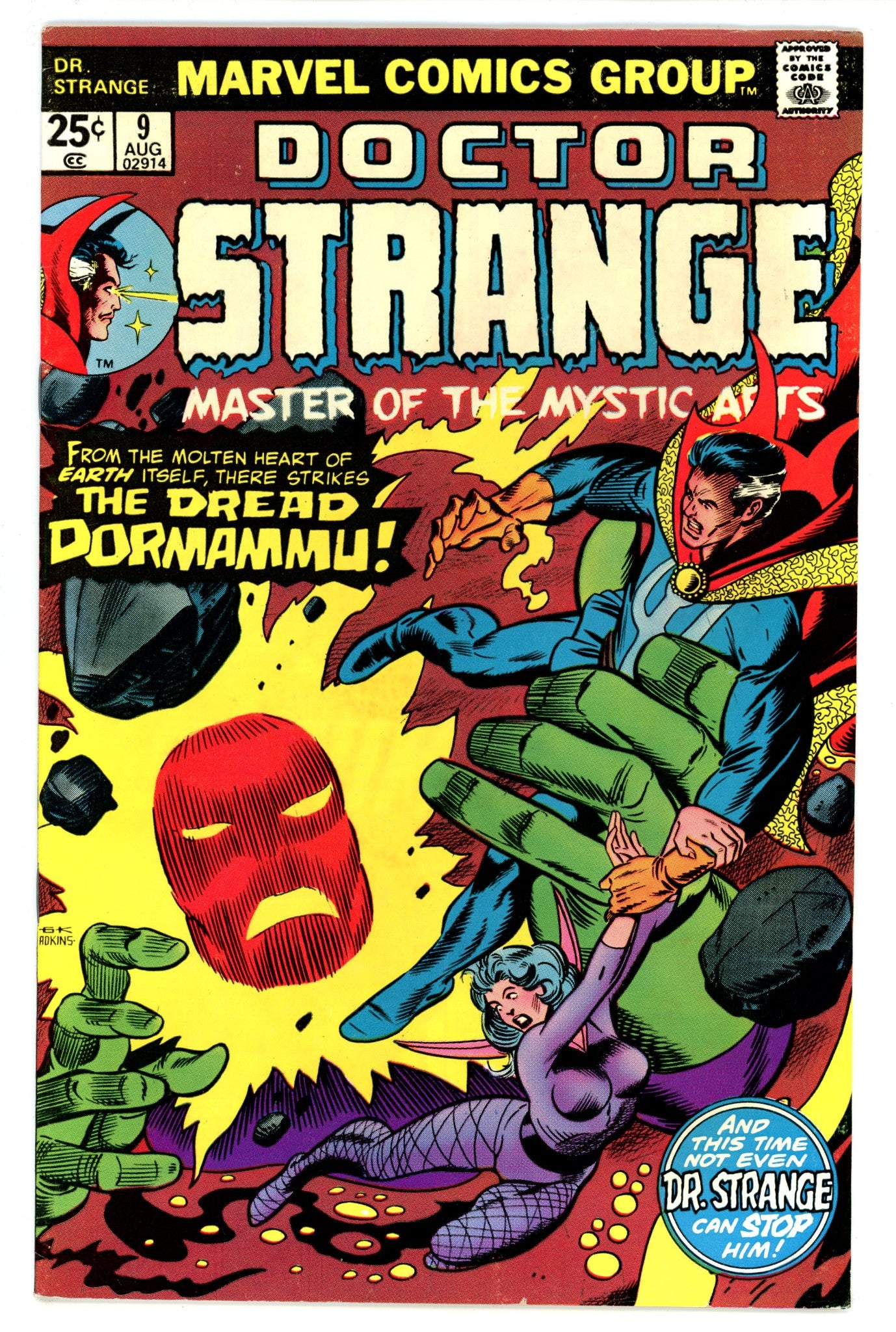 Doctor Strange Vol 2 9 FN/VF (7.0) (1975) 