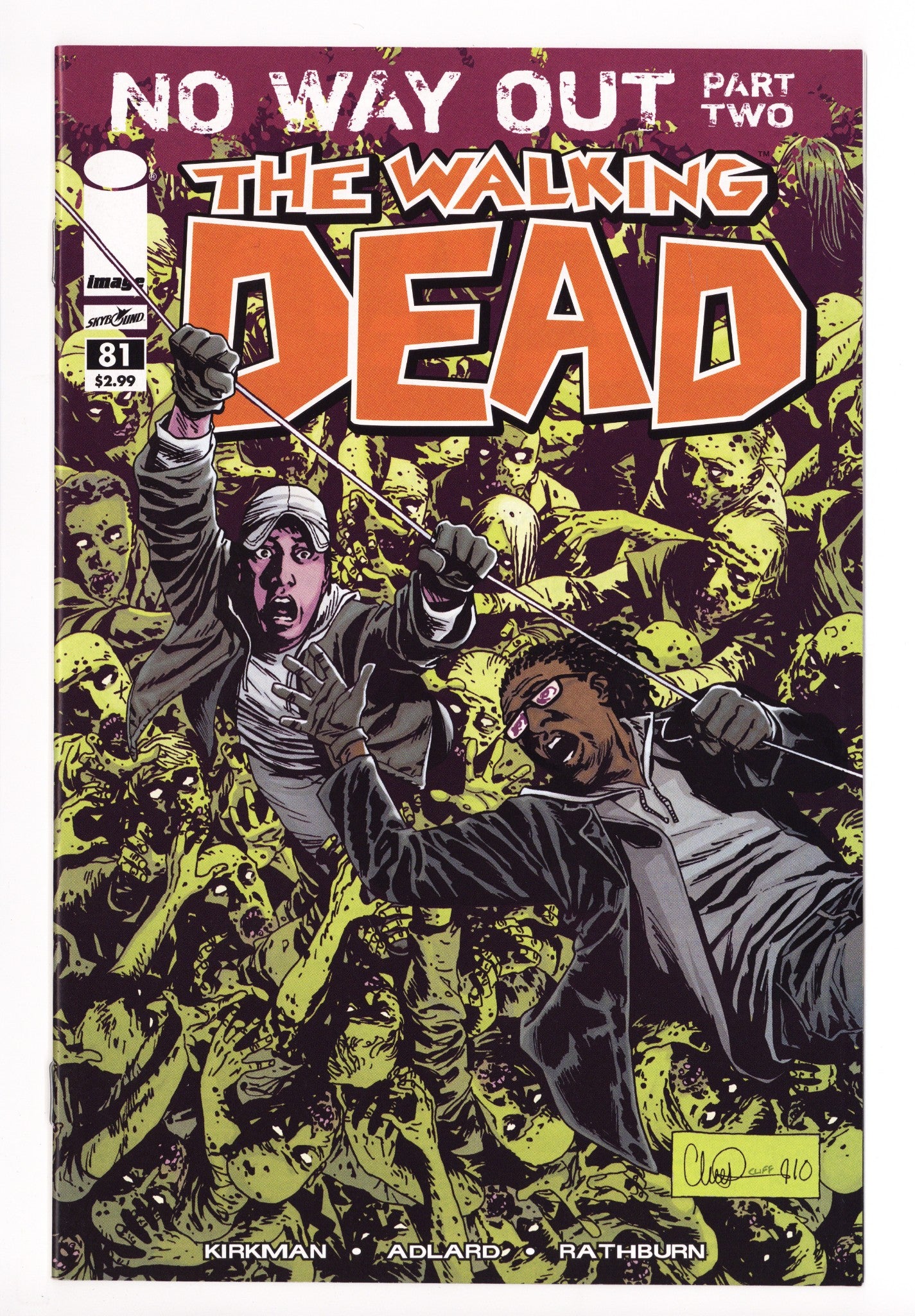 The Walking Dead 81 VF/NM (9.0) (2011) 