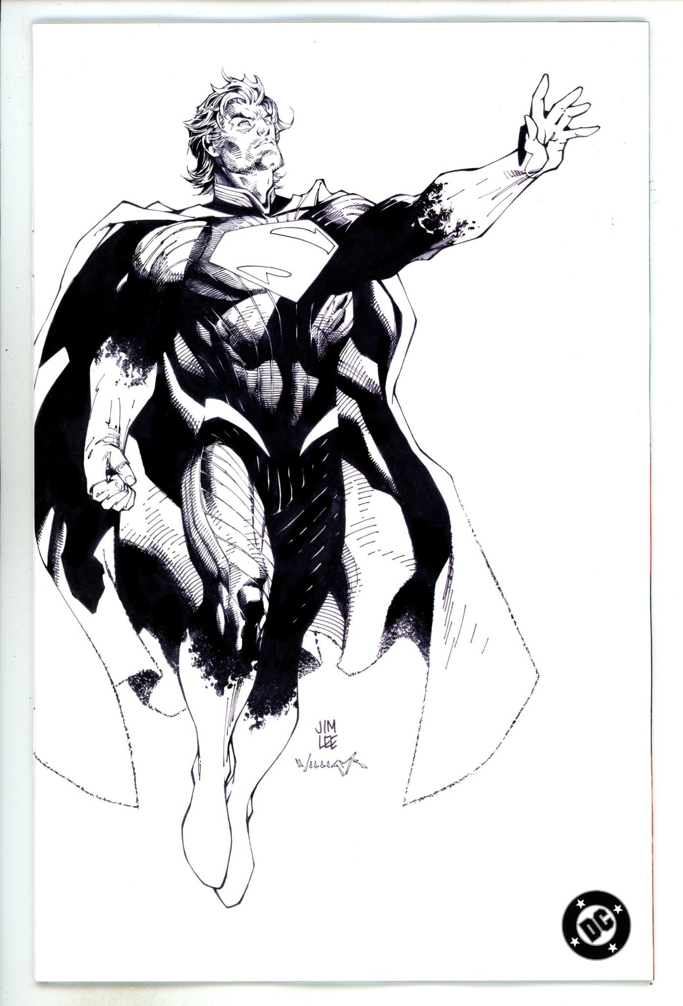Absolute Superman  1 Lee  B&W Incentive Variant NM-  (2024)