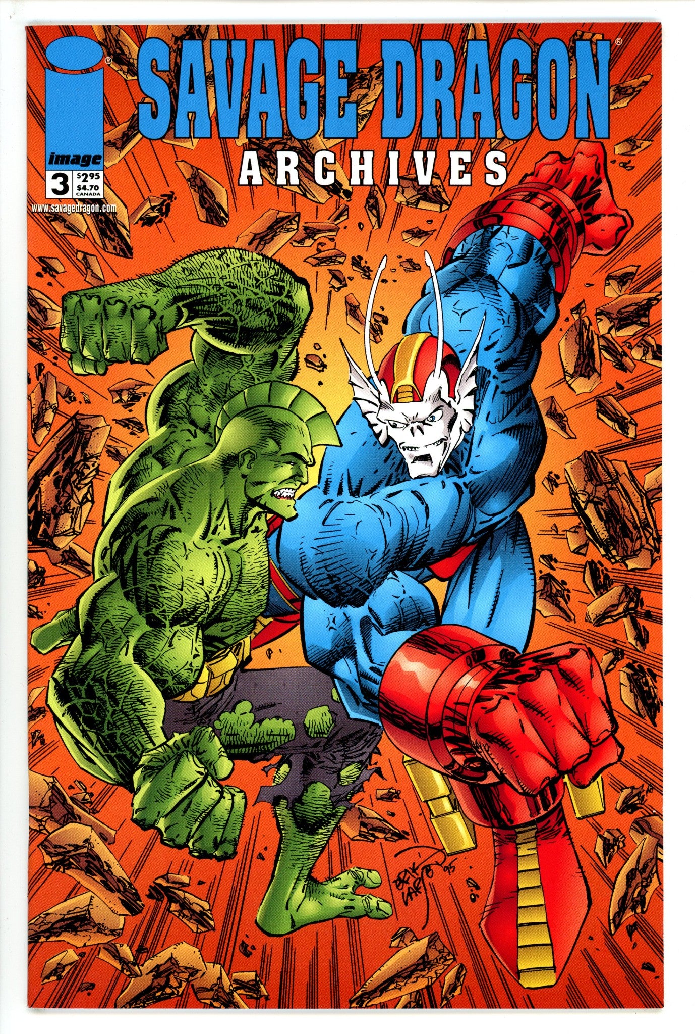Savage Dragon Archives Vol 1 3 VF/NM (1998)