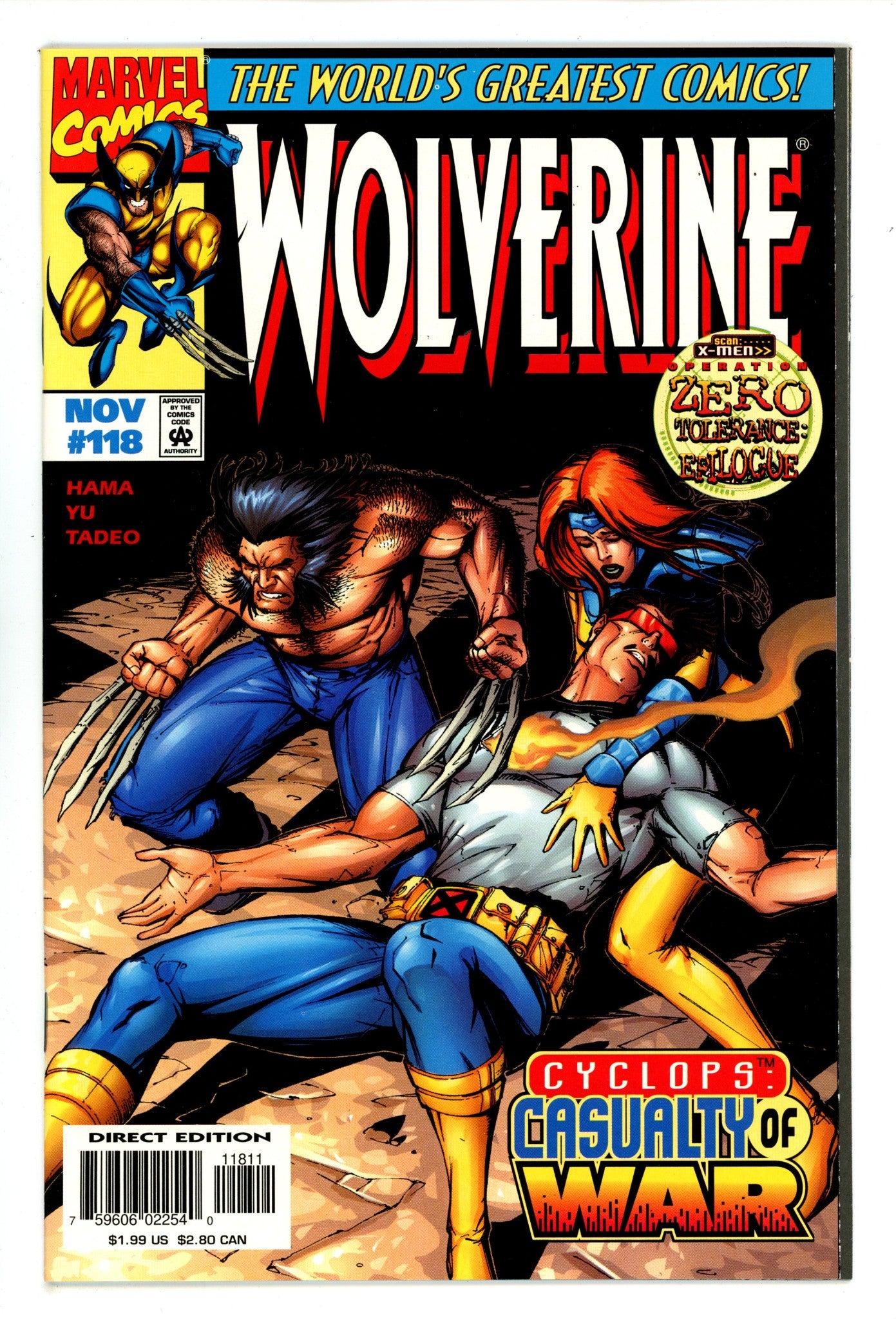 Wolverine Vol 2 118 High Grade (1997) 