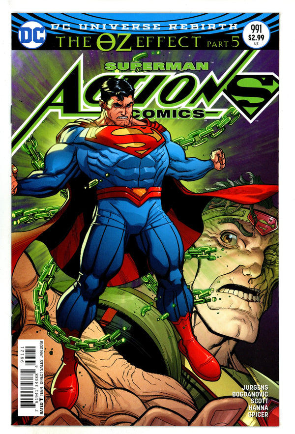Action Comics Vol 3 991 High Grade (2018) Bradshaw Variant