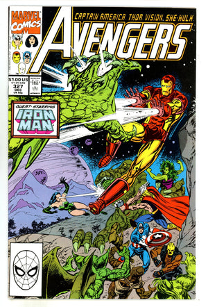The Avengers Vol 1 327 High Grade (1990)