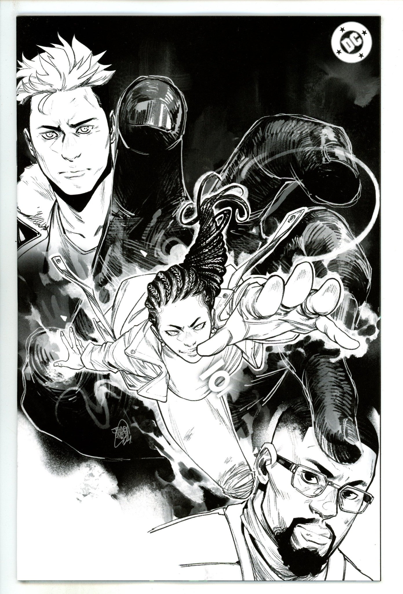 Absolute Green Lantern 1 Lindsay B&W Virgin Incentive Variant NM- (2025)