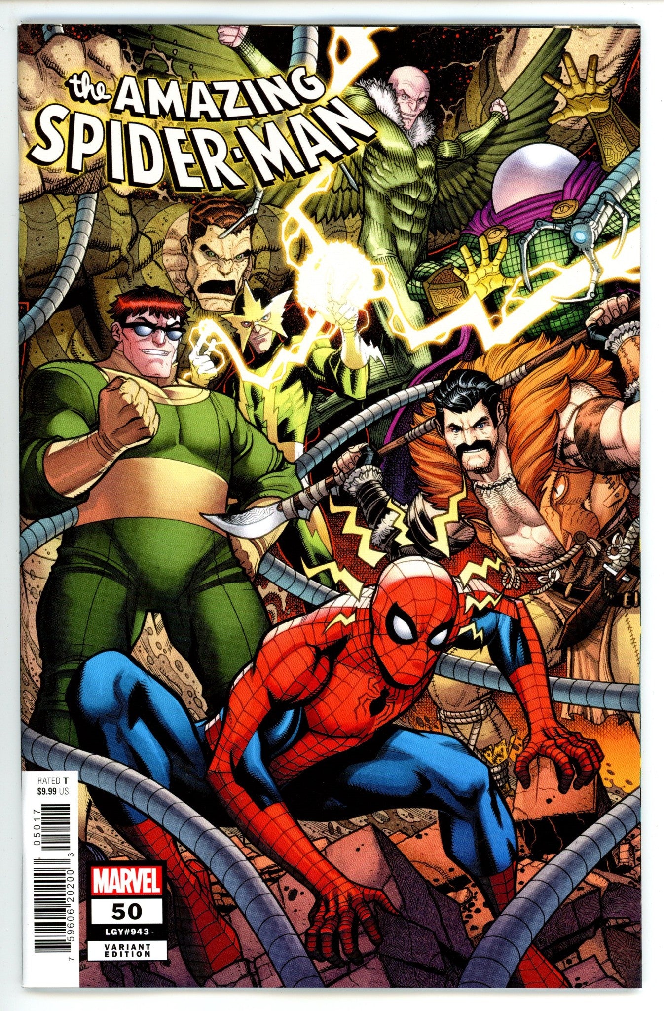 Amazing Spider-Man Vol 6 50 Brashaw Incentive Variant NM (2024)