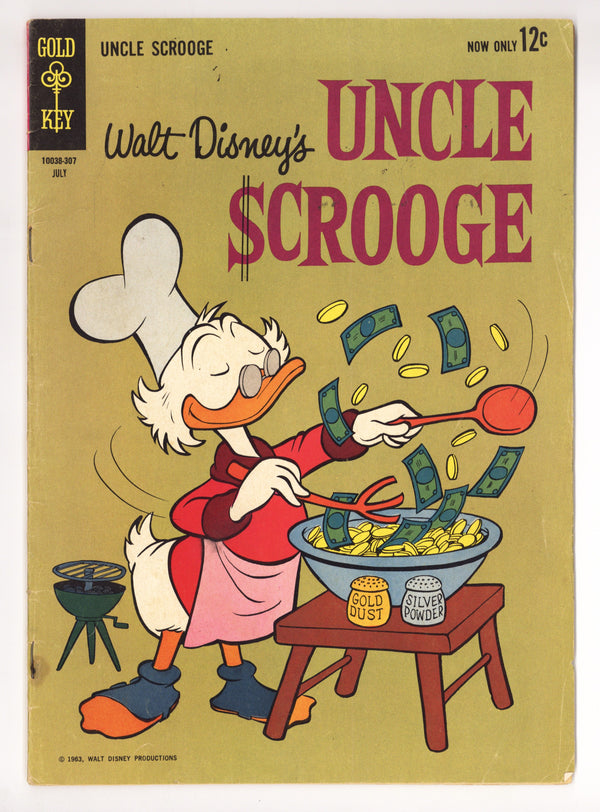 Walt Disney Uncle Scrooge 43 VG/FN (5.0) (1963)