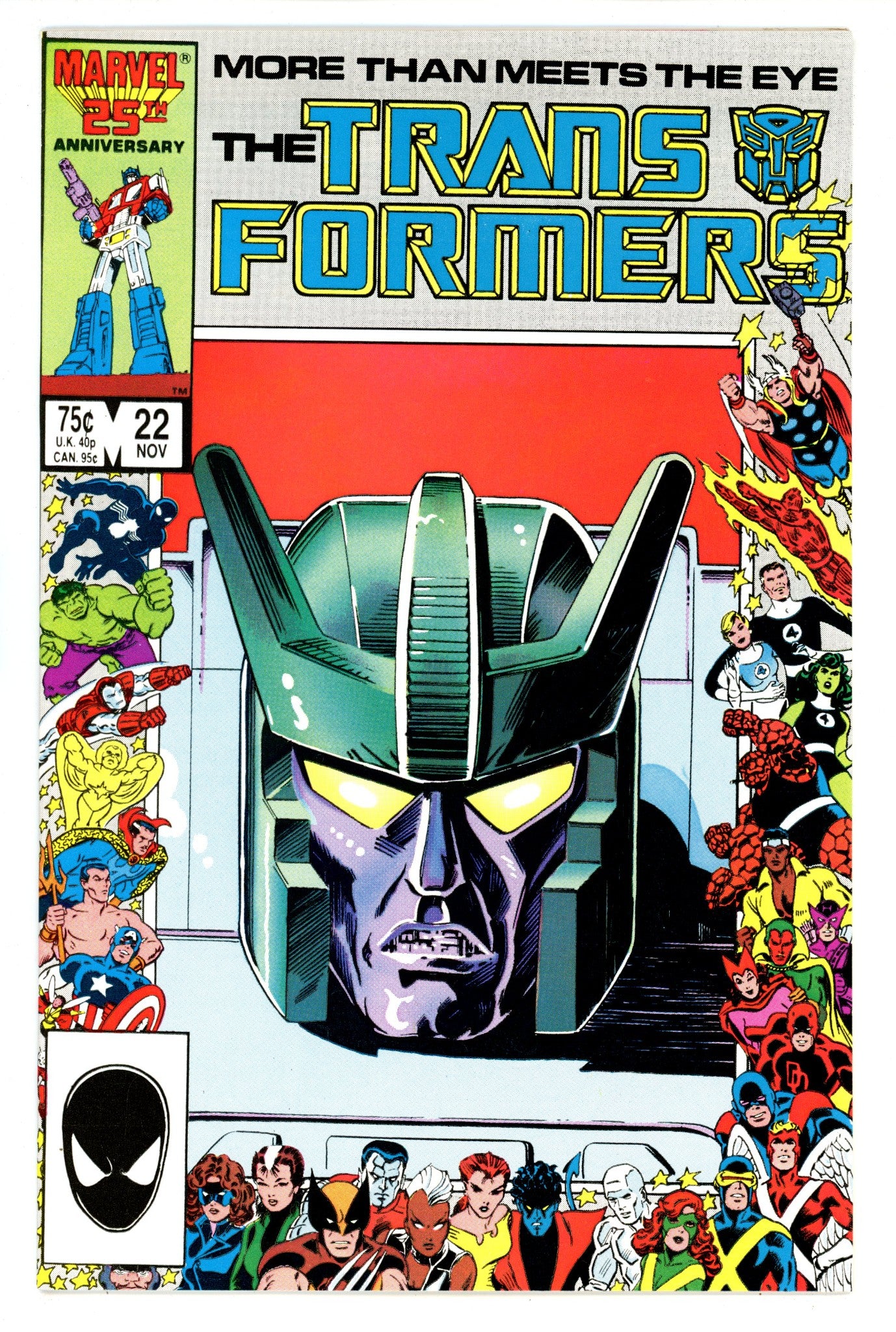 The Transformers 22 VF (8.0) (1986) 