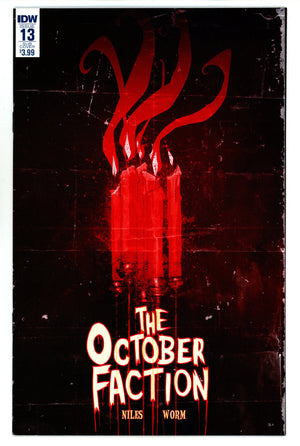 The October Faction 13 High Grade (2016) Worm Variant