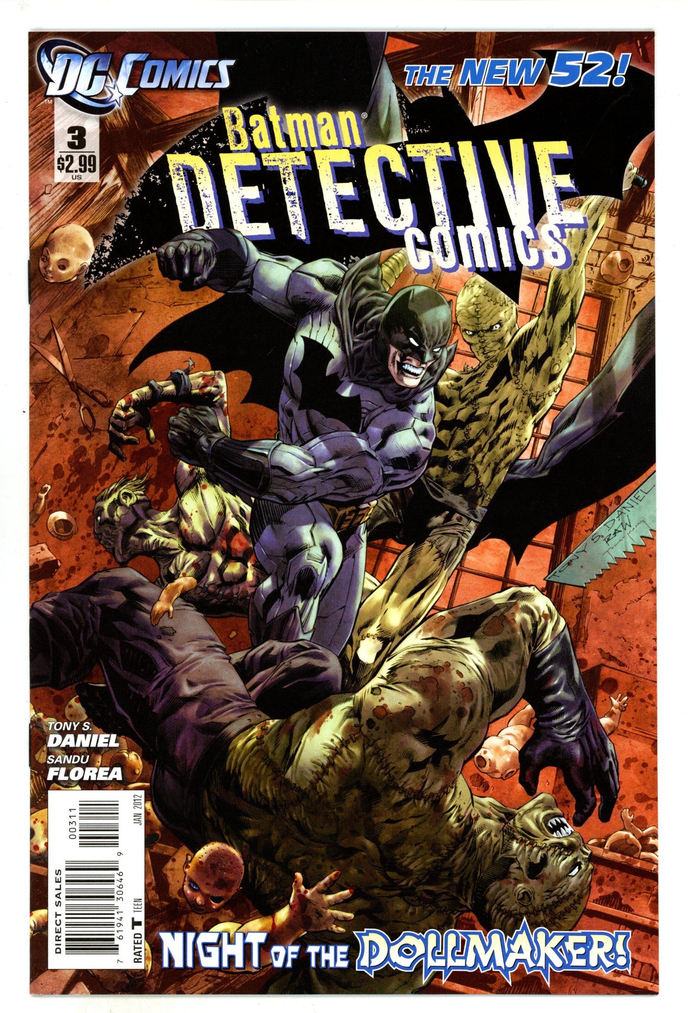 Detective Comics Vol 2 3 High Grade (2012) 