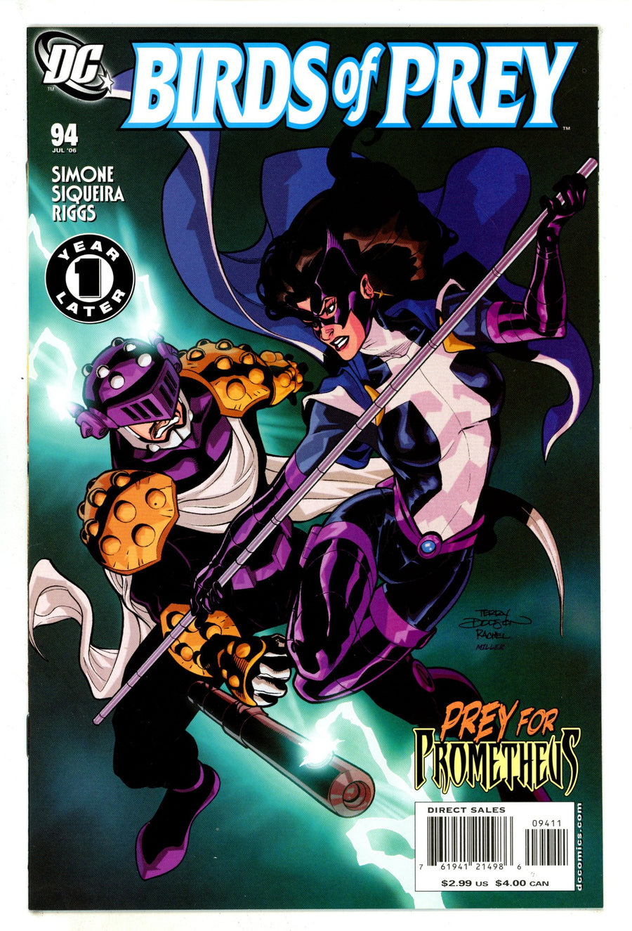 Birds of Prey Vol 1 94 High Grade (2006) 