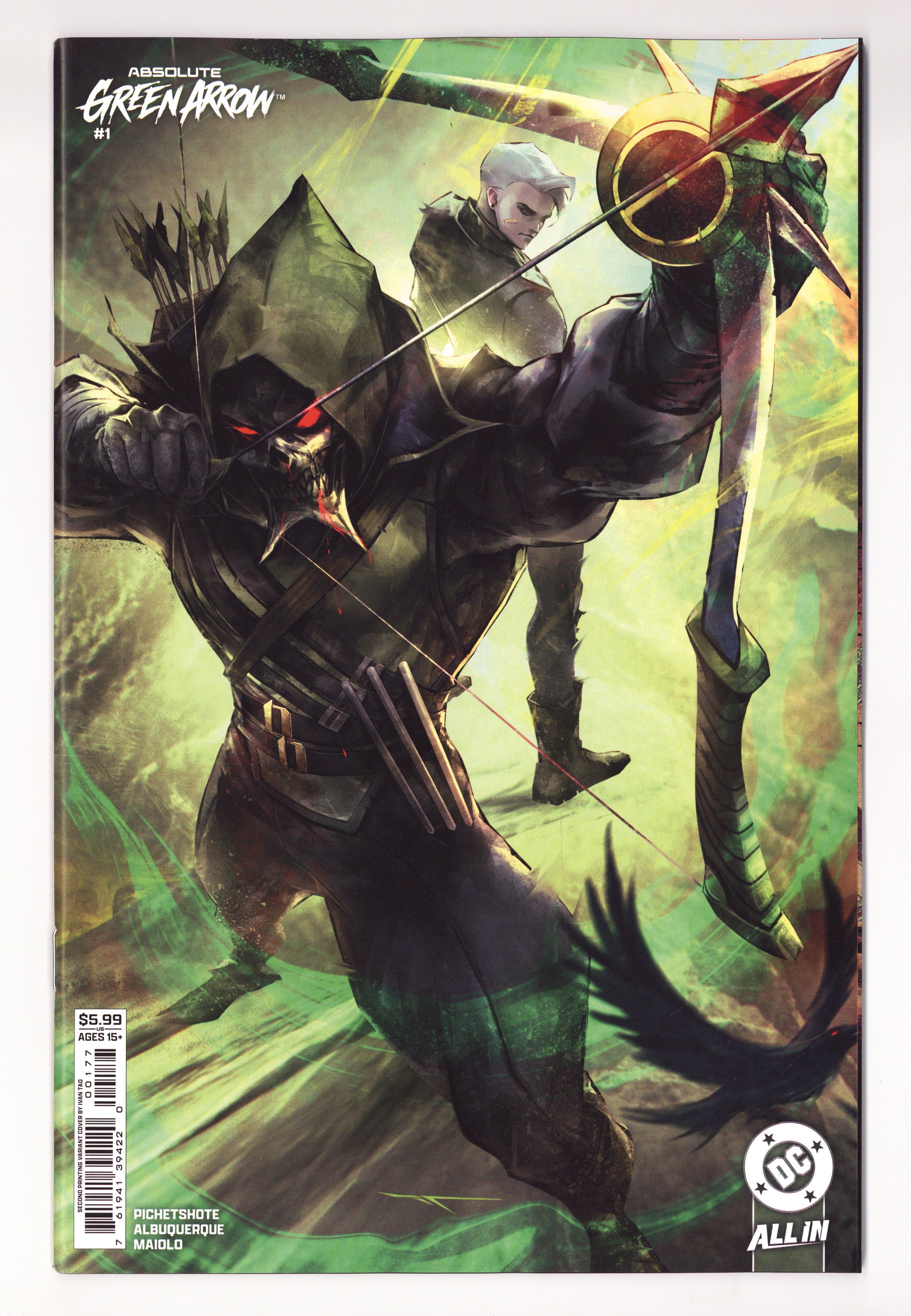 Absolute Green Arrow 1 Tao 2nd Print Variant (2026)