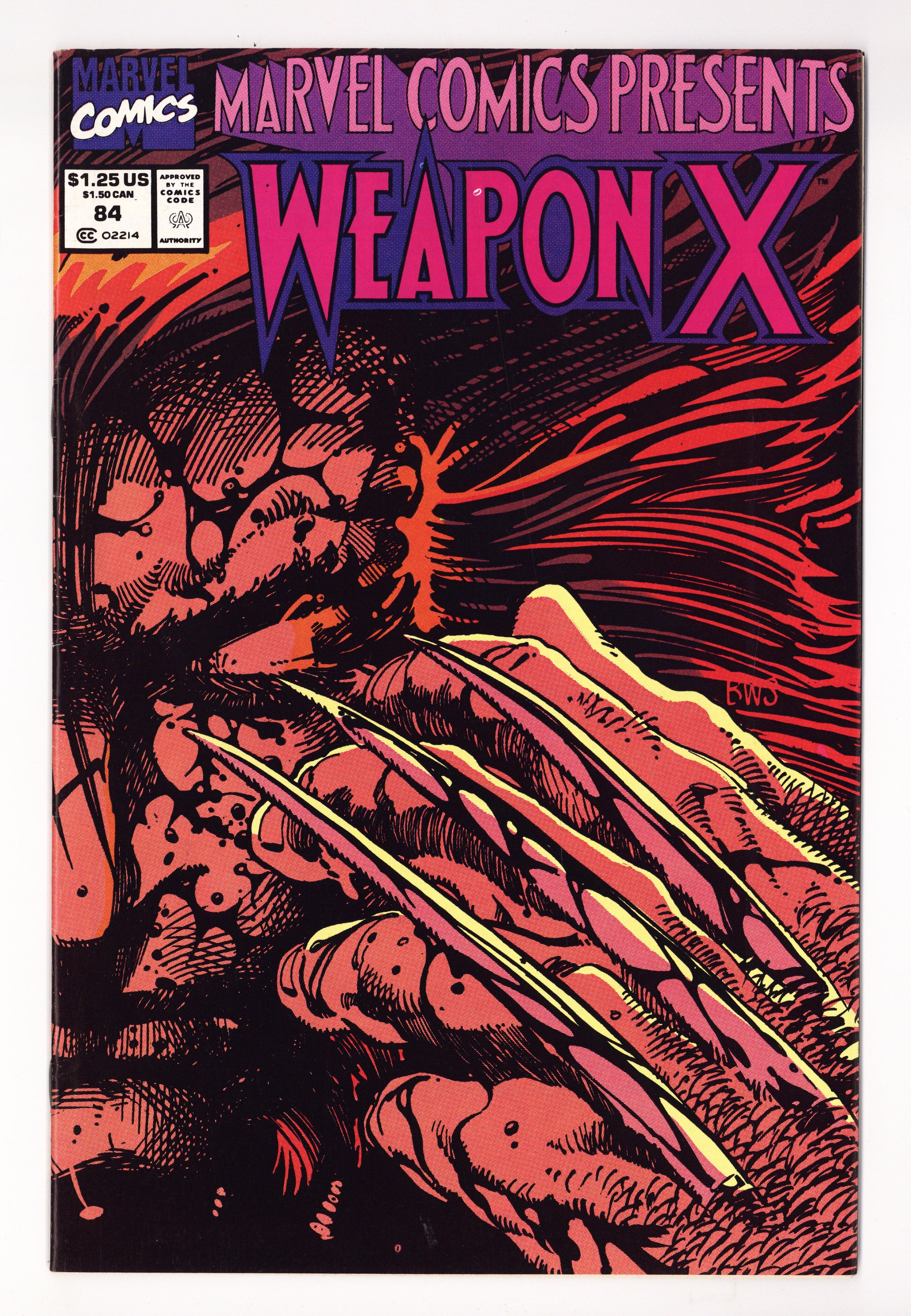 Marvel Comics Presents Vol 1 84  FN+ (6.5)   (1991)     Newsstand  