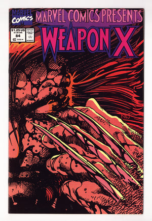 Marvel Comics Presents Vol 1 84  FN+ (6.5)   (1991)     Newsstand