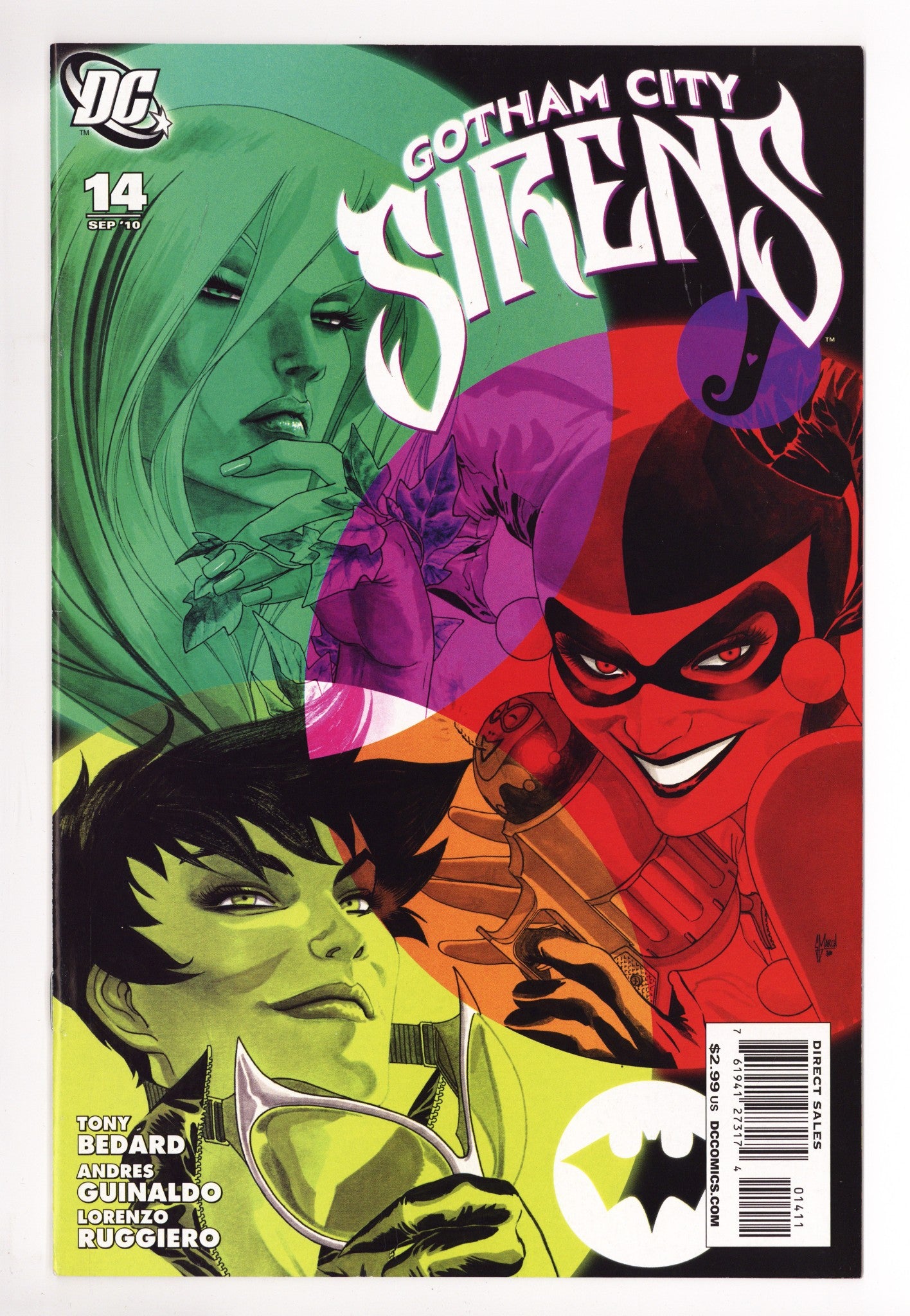 Gotham City Sirens Vol 1 14 VF (8.0) (2010) 