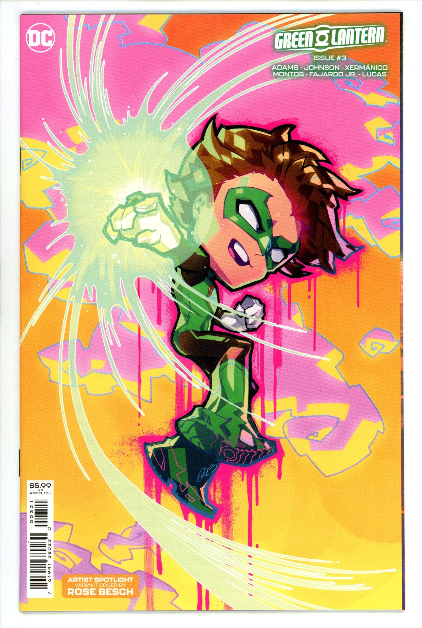 Green Lantern Vol 8 3 High Grade (2023) Besch Variant 