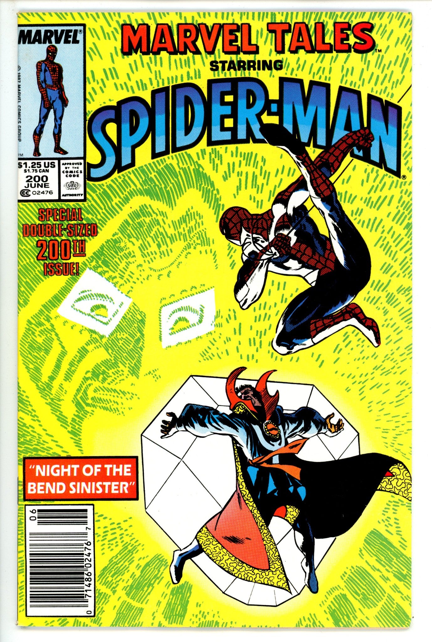 Marvel Tales Vol 2 200 Mid Grade (1987) Newsstand 
