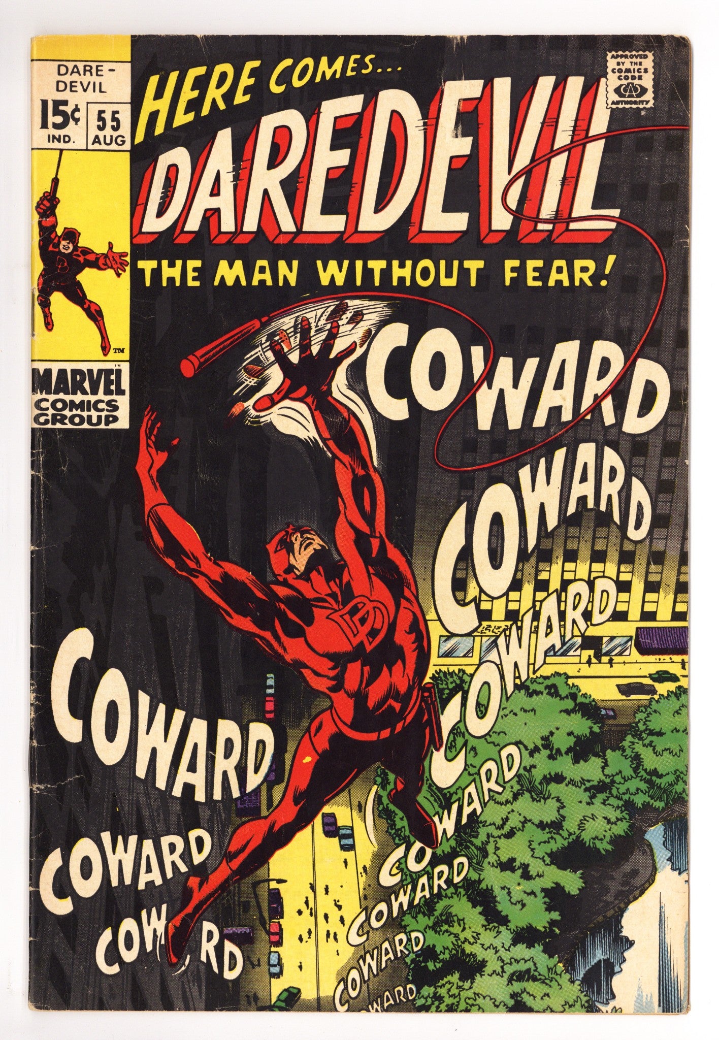 Daredevil Vol 1 55 VG+ (4.5) (1969) 
