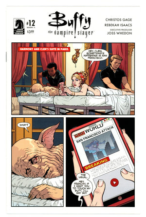 Buffy the Vampire Slayer Season 11 12 NM- (9.2) (2017) Isaacs Variant