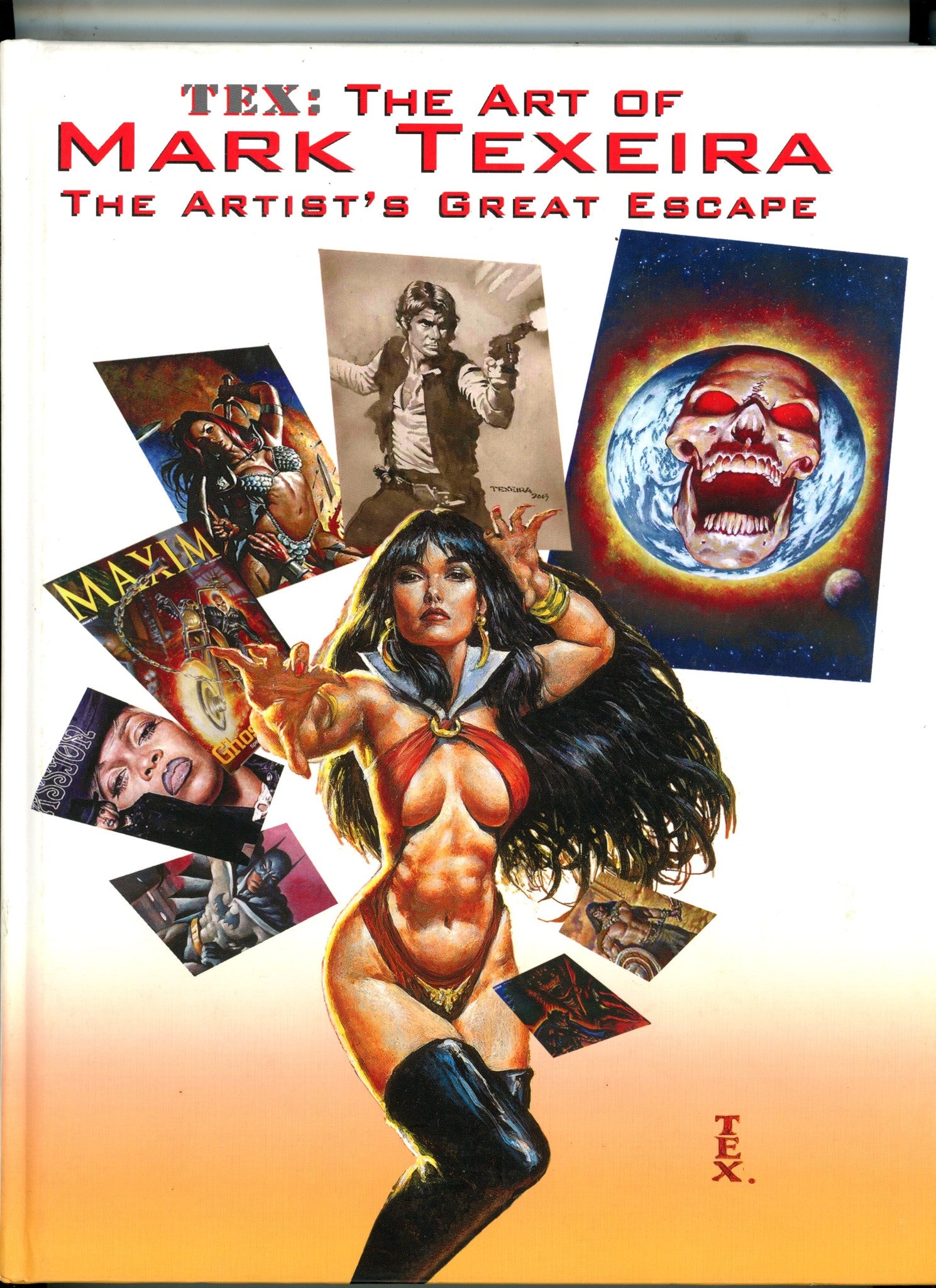TEX: The Art of Mark Texeira HC Mid Grade (2009) 