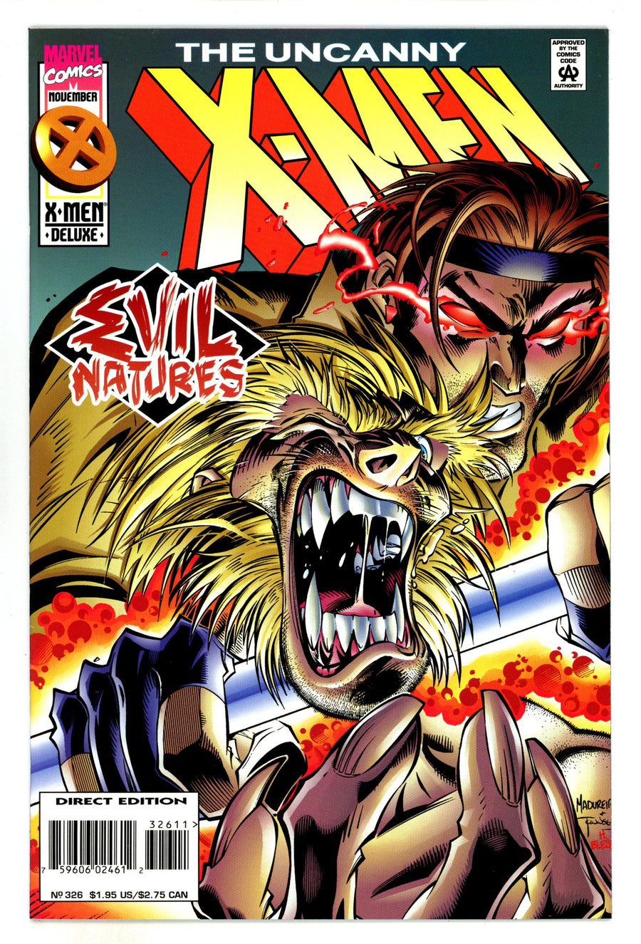 The Uncanny X-Men Vol 1 326 High Grade (1995) 