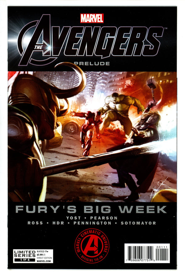 Marvel's the Avengers Prelude: Fury's Big Week 1 High Grade (2012)