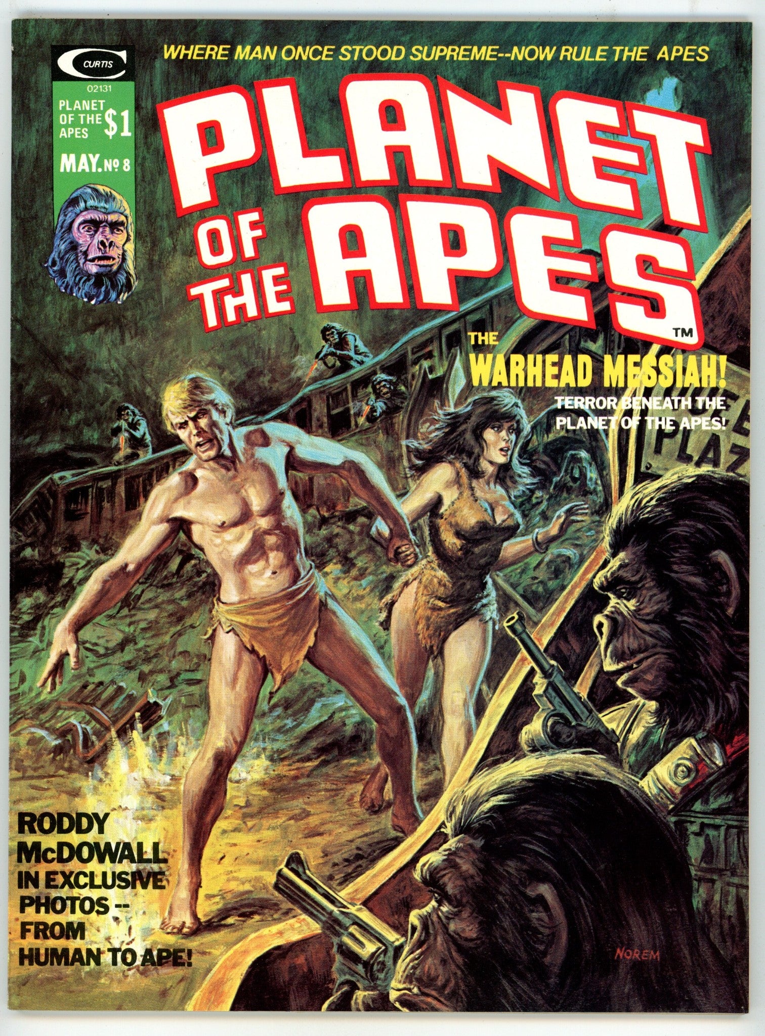 Planet of the Apes 8 NM- (9.2) (1975) 