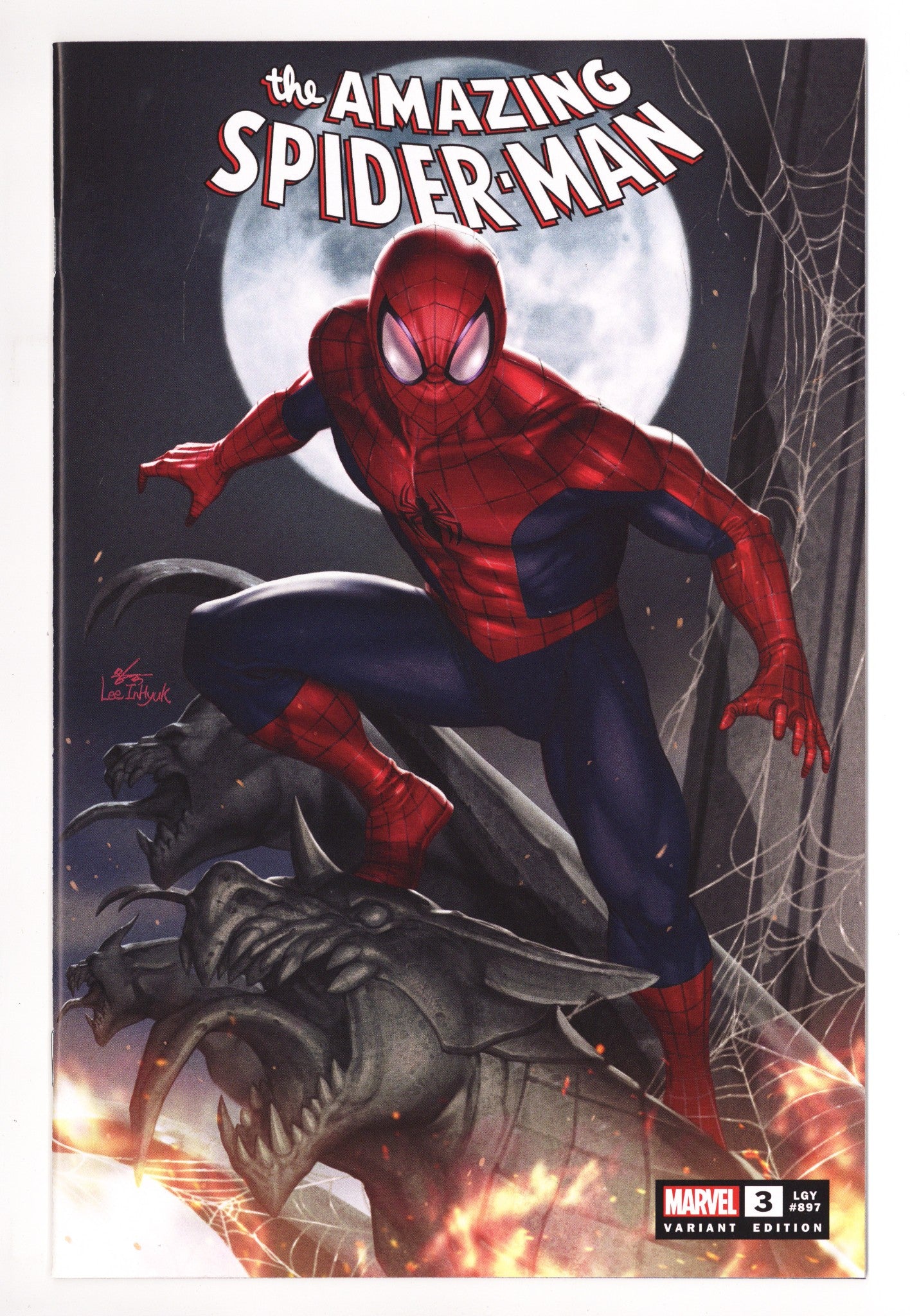 The Amazing Spider-Man Vol 6 3 (897)  VF/NM (9.0)   (2022) Lee     Exclusive Variant  