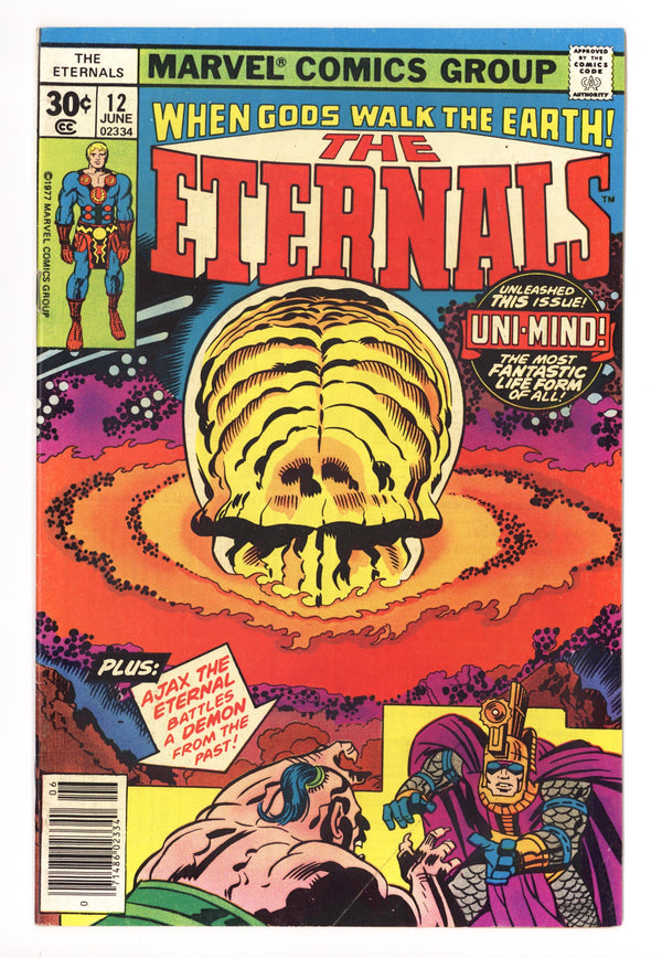 The Eternals Vol 1 12 Mid Grade (1977)