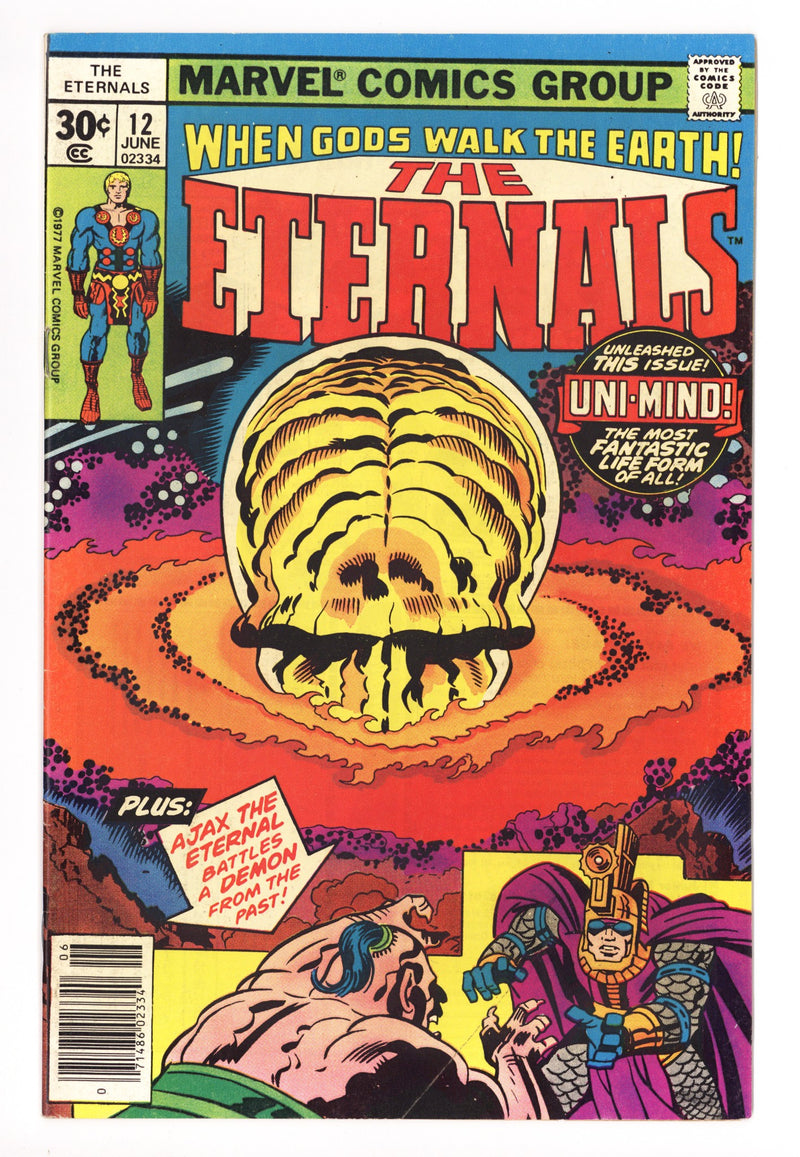 The Eternals Vol 1 12 Mid Grade (1977) 