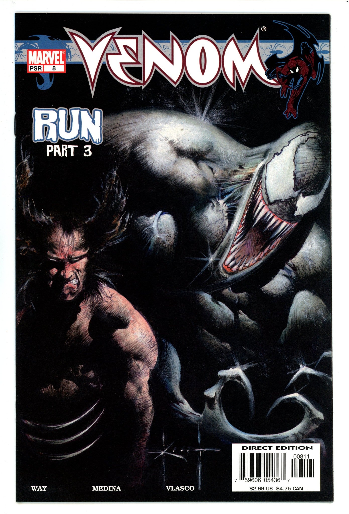 Venom Vol 1 8 NM- (9.2) (2004) 