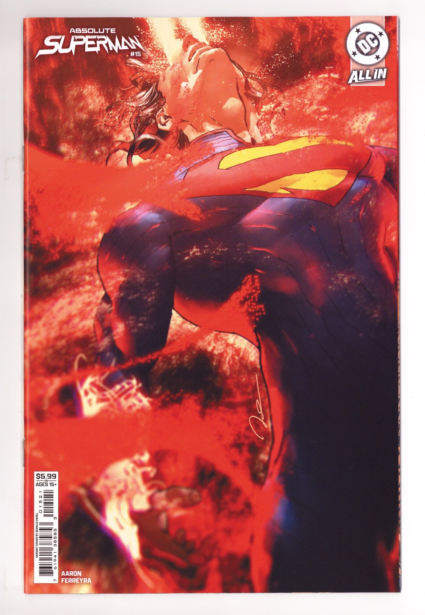Absolute Superman 15 Parel Variant (2025)