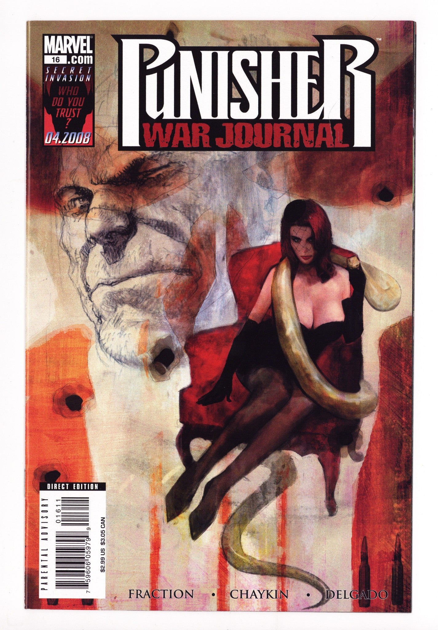 Punisher War Journal Vol 2 16 High Grade (2008) 
