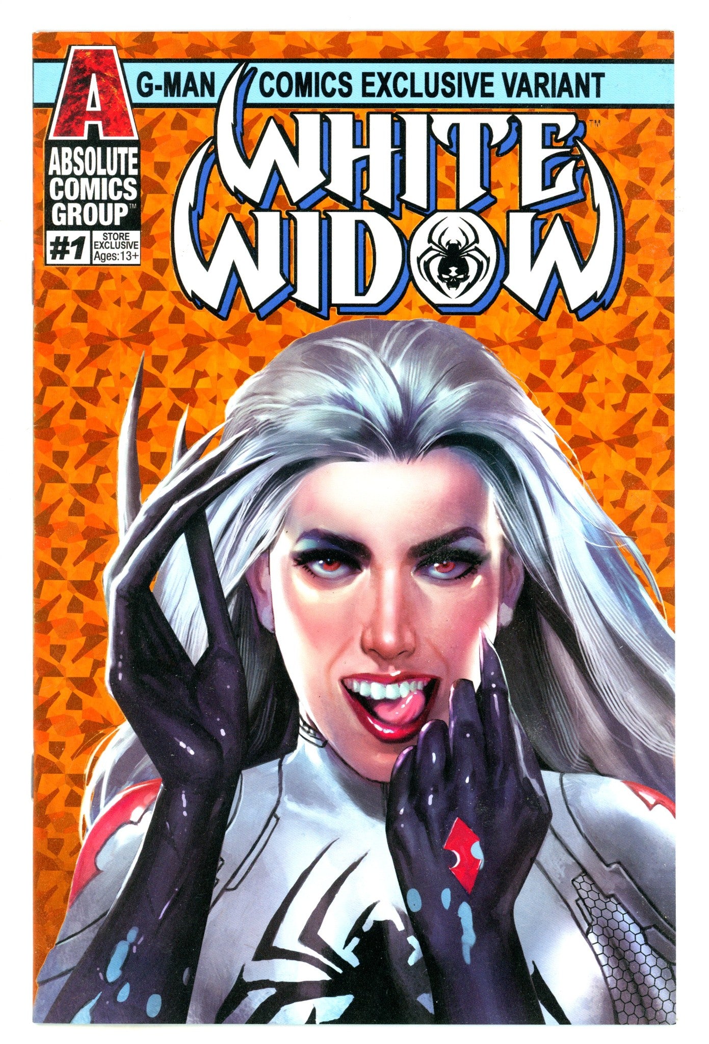 White Widow 1 VF (8.0) 2nd Print (2018) Homage Exclusive Variant 