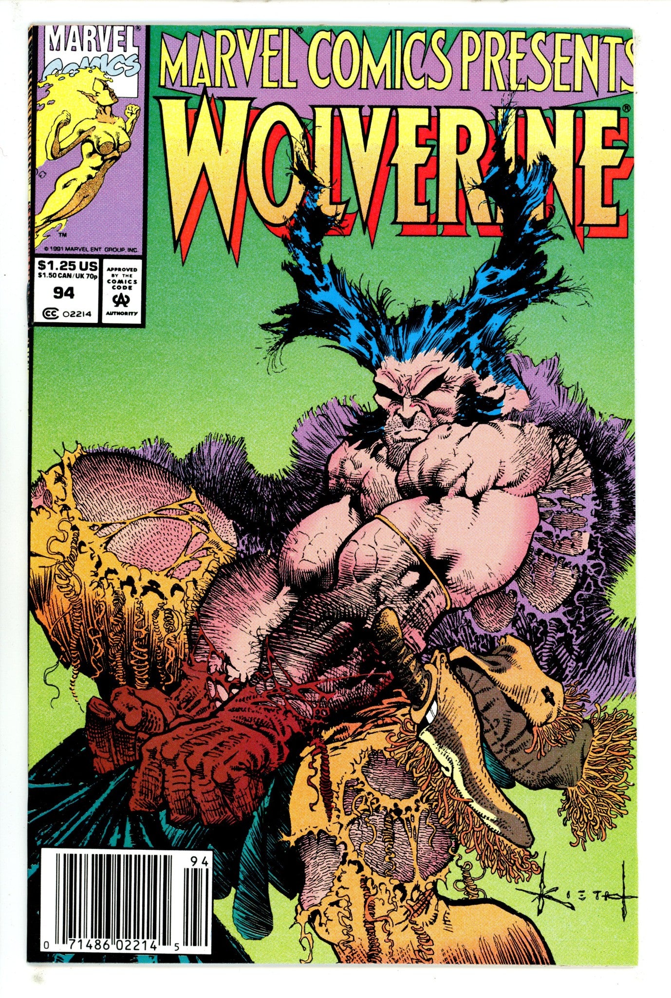 Marvel Comics Presents Vol 1 94 Newsstand (1991)
