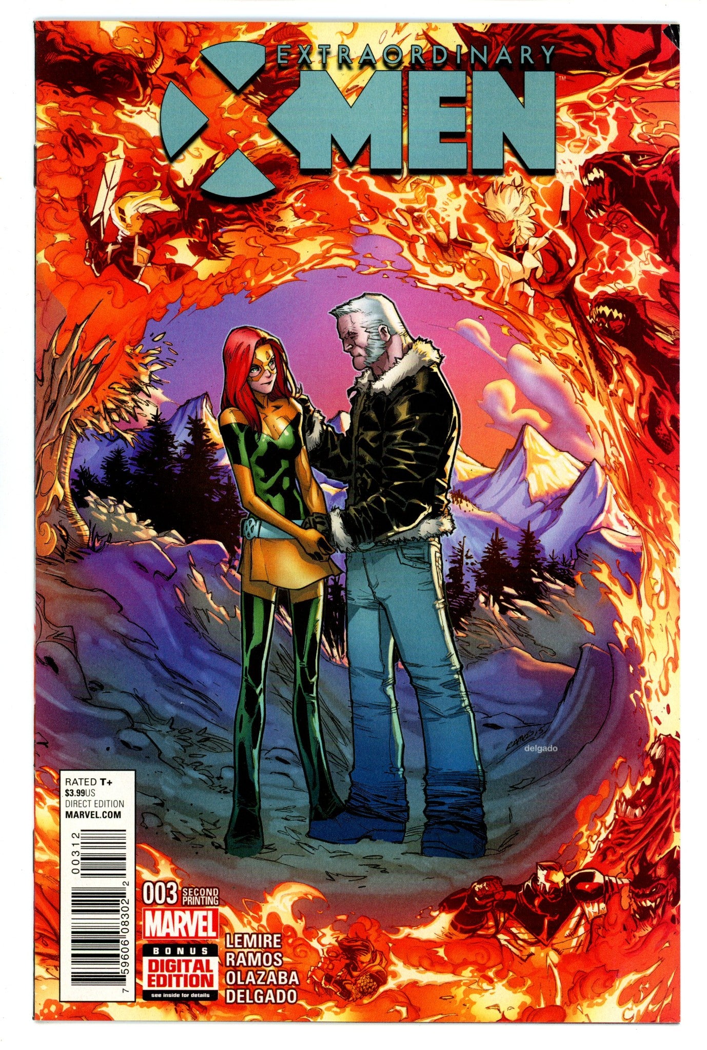 Extraordinary X-Men Vol 1 3 High Grade (2016) 2nd Print 