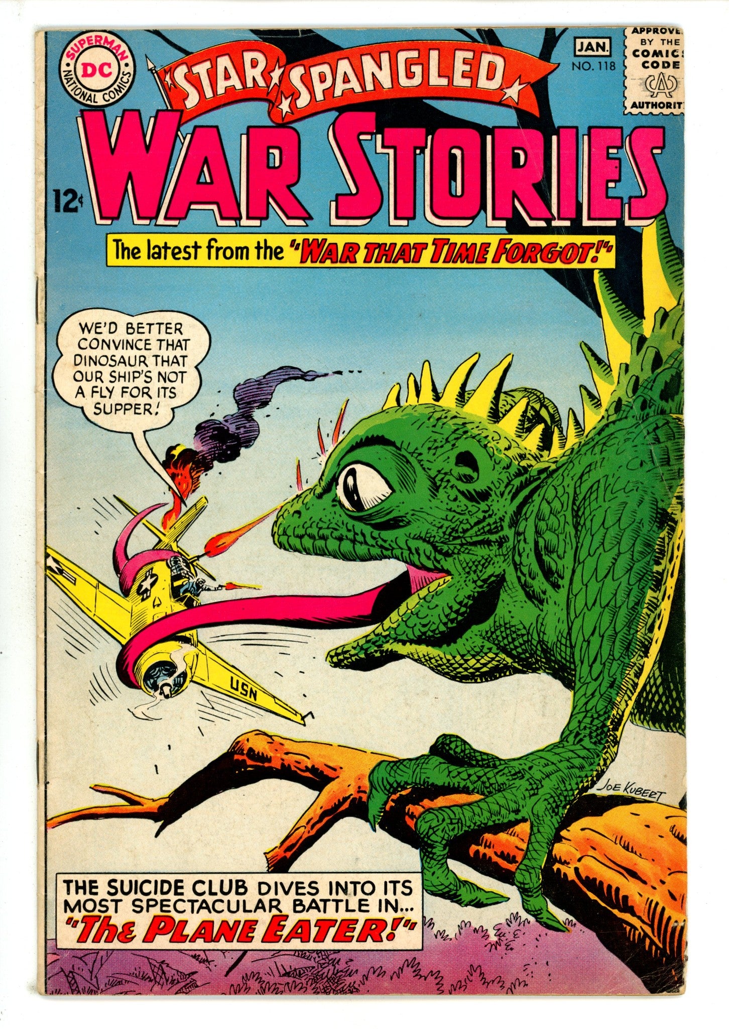 Star Spangled War Stories Vol 1 118 VG+ (4.5) (1964) 