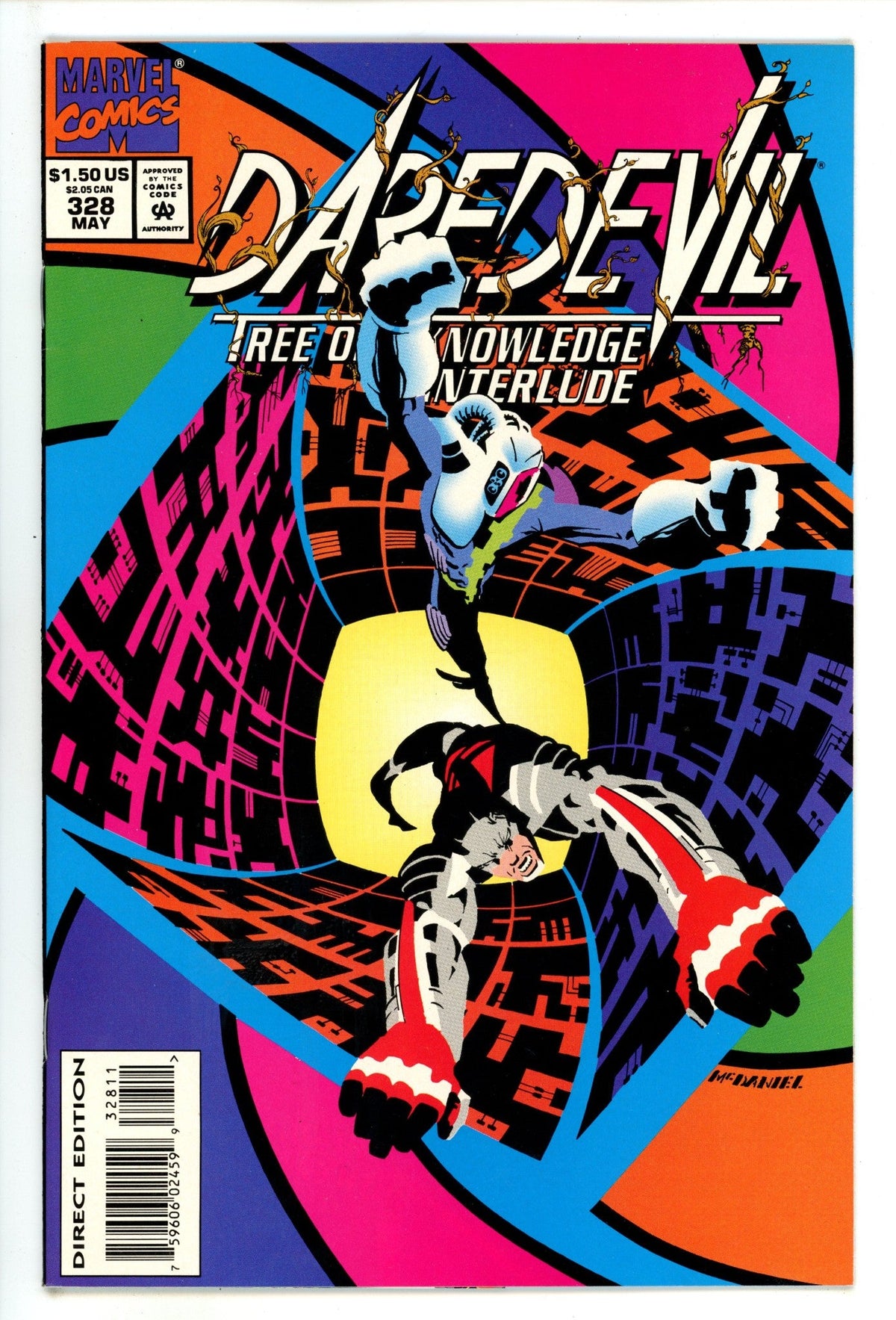 Daredevil Vol 1 328  High Grade   (1994)